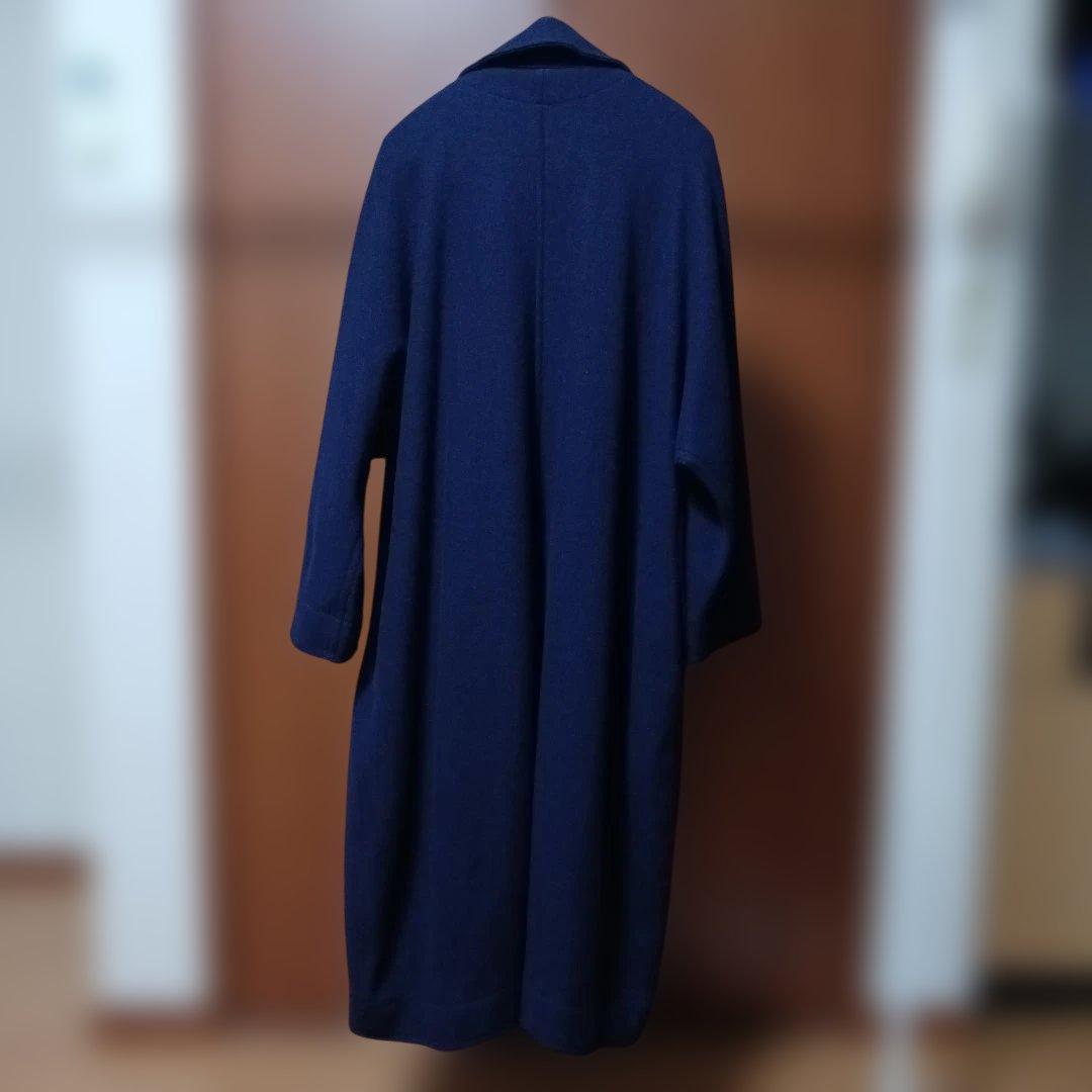 新品 コットンハウスアヤ Cotton House Aya ウール ロングコート