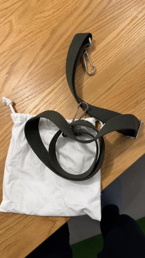 マルジェラ コットン ショルダーバッグ ミリタリー