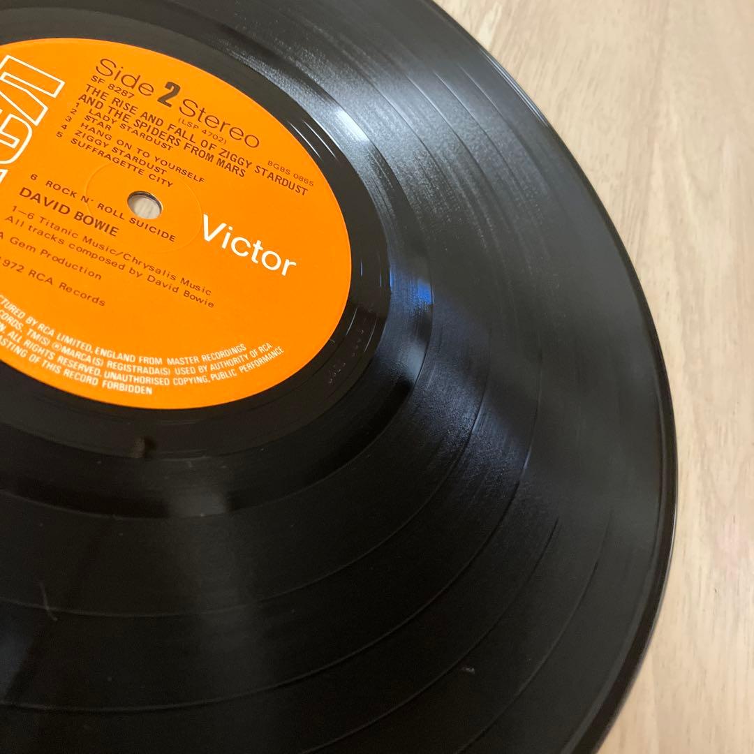 神美盤‼︎UKオリ盤　デヴィッド・ボウイ　ジギー・スターダスト