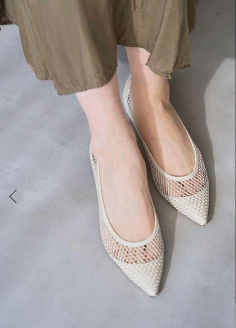 ルタロン　ポインテッド　ネット　フラット