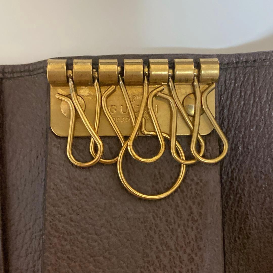GUCCI キーケース　オフィディア　GG