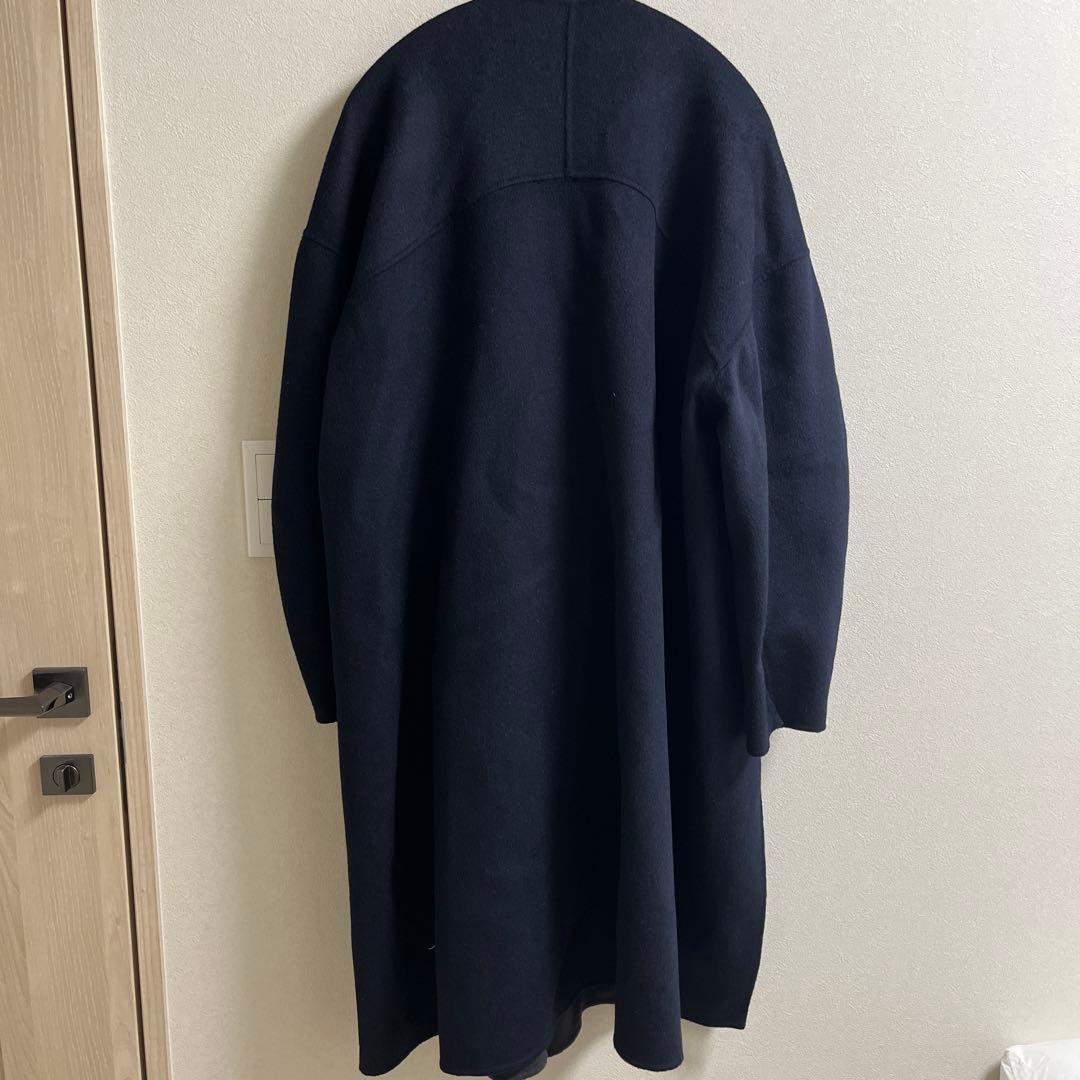 ENFOLD ダークネイビー チェスターコート 36