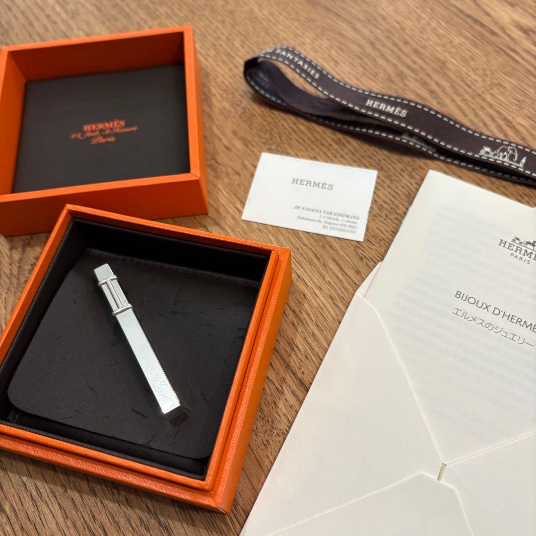 HERMES ネクタイピン Ag925