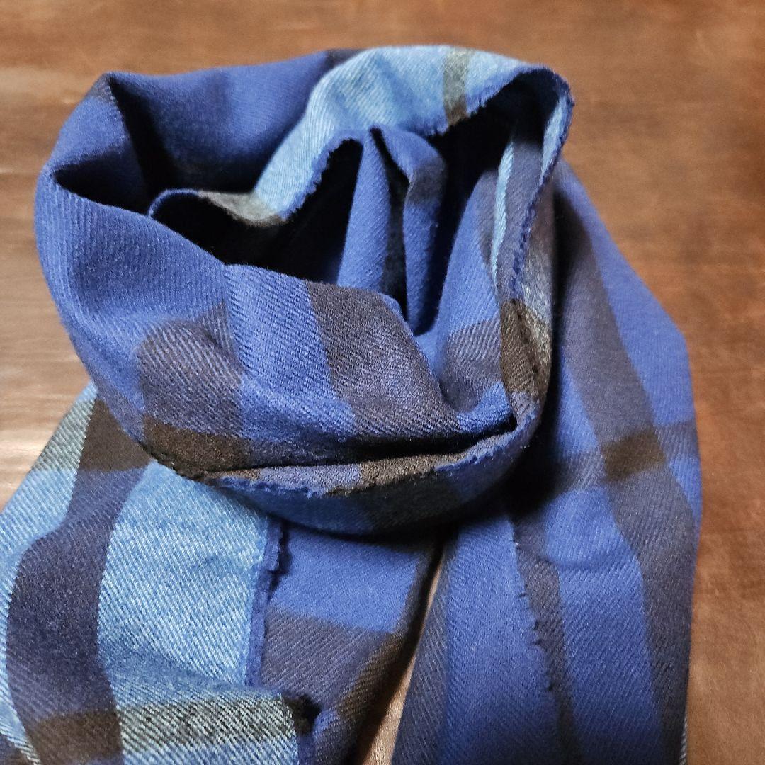 rimama　BURBERRY　バーバリー　カシミヤマフラー