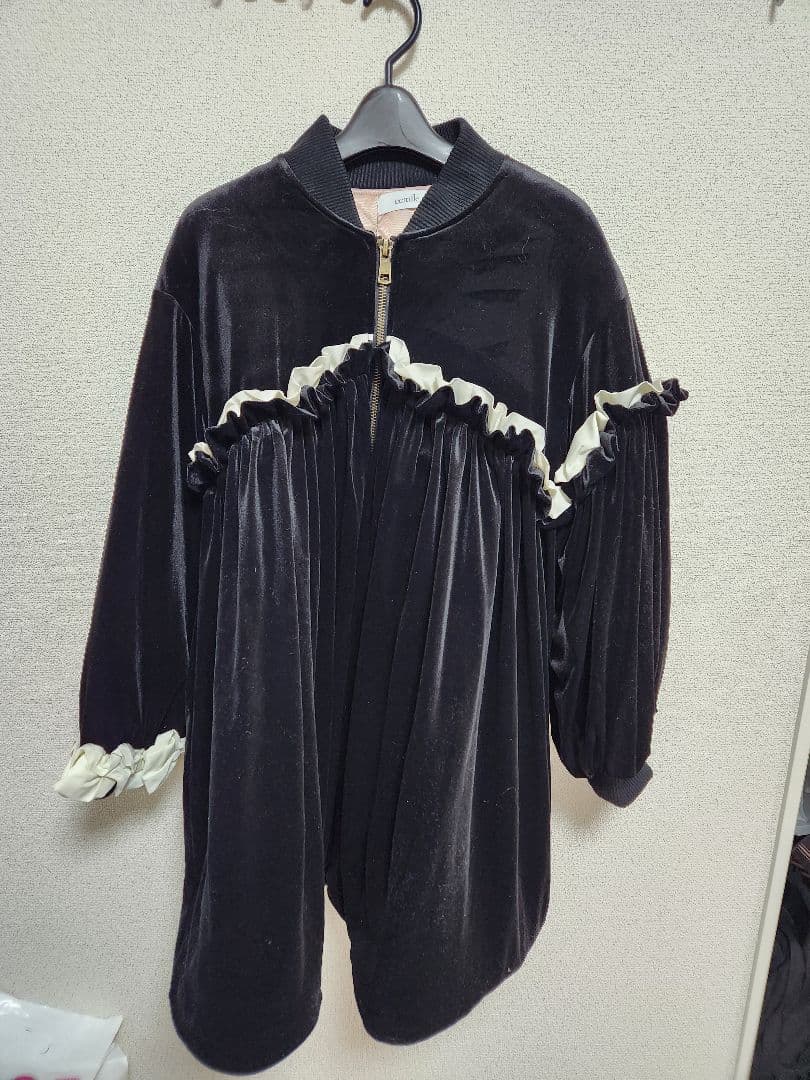 【完売品】エクミール CHÉRIE A-LINE FRILL COAT