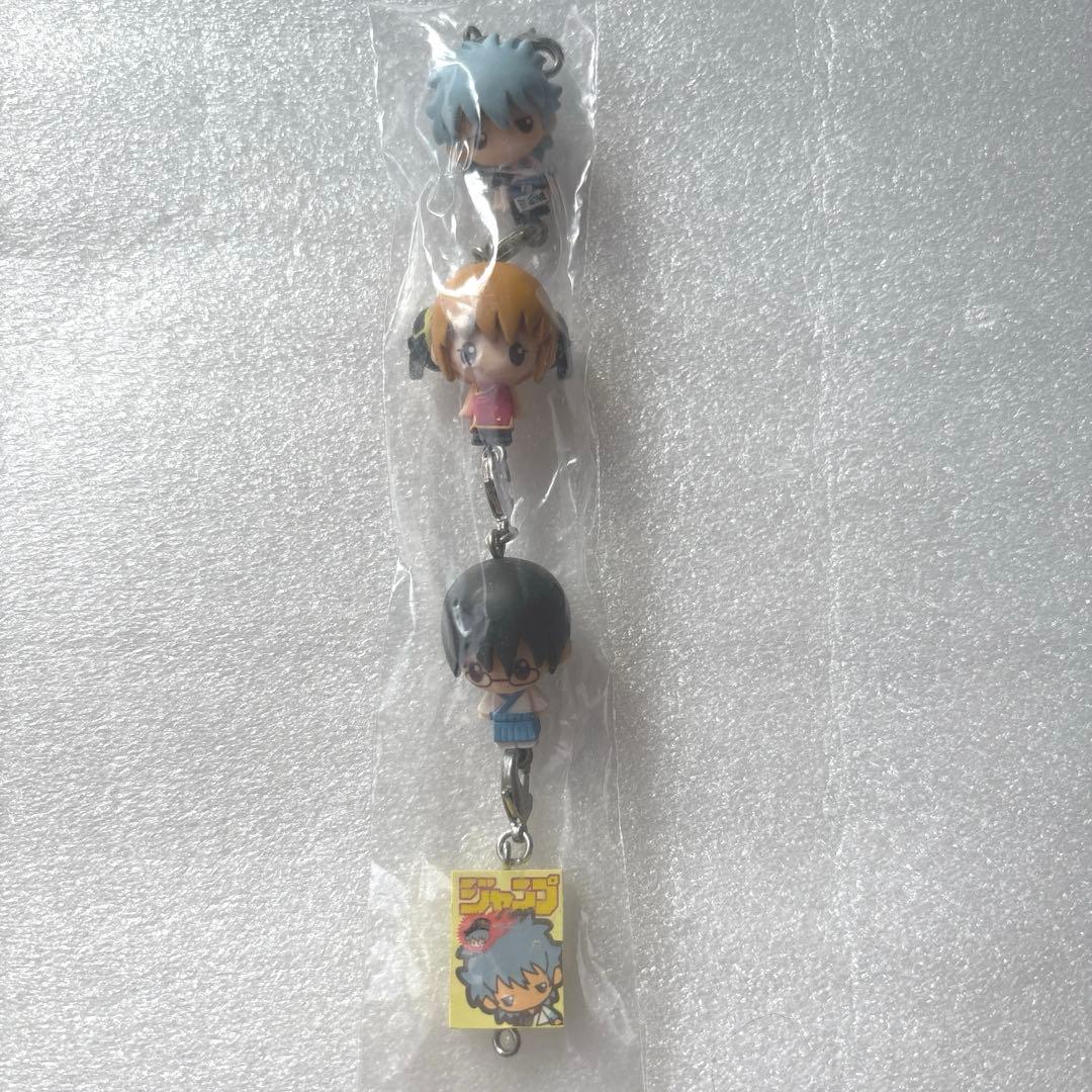 銀魂　キャラフォーチュン　JF2008 マスコット　銀時　　神楽　新八　万事屋