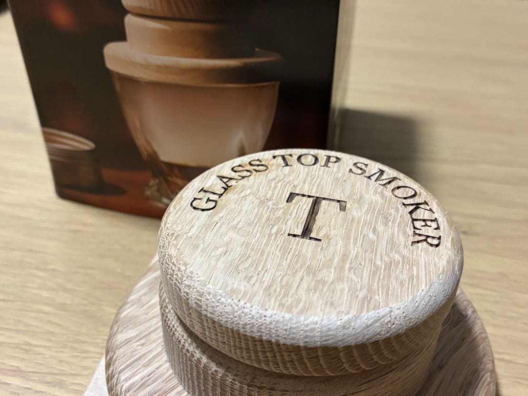 【未使用】TARU HOLIC グラストップスモーカー 燻製チップ4種付き