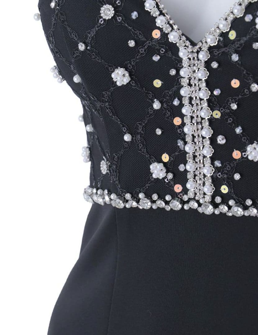 キャバ ロングドレス スリット ジュエルズ