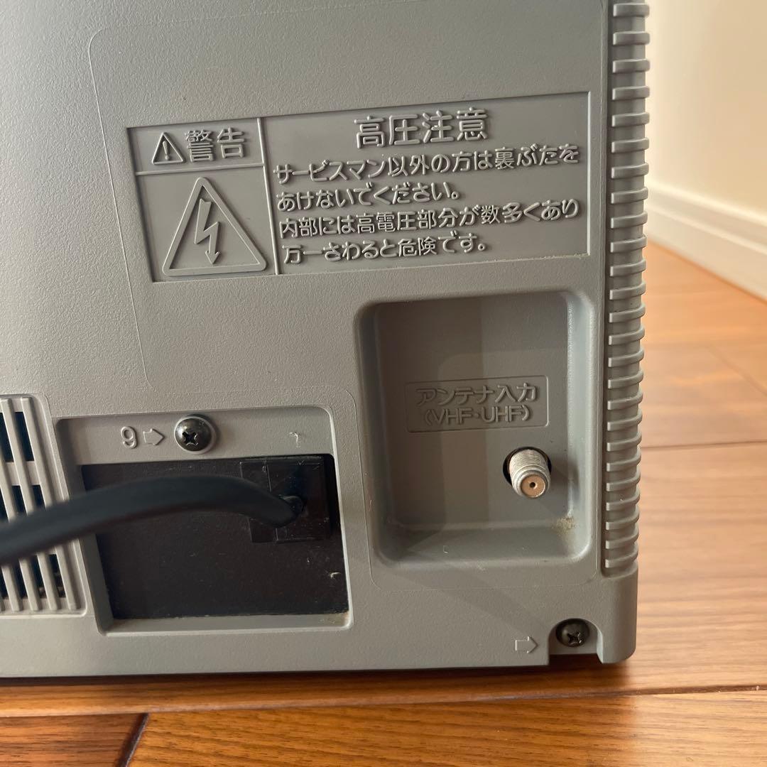 【動作品】SHARP ブラウン管テレビ VHS一体型 VT-14GY20 レトロ