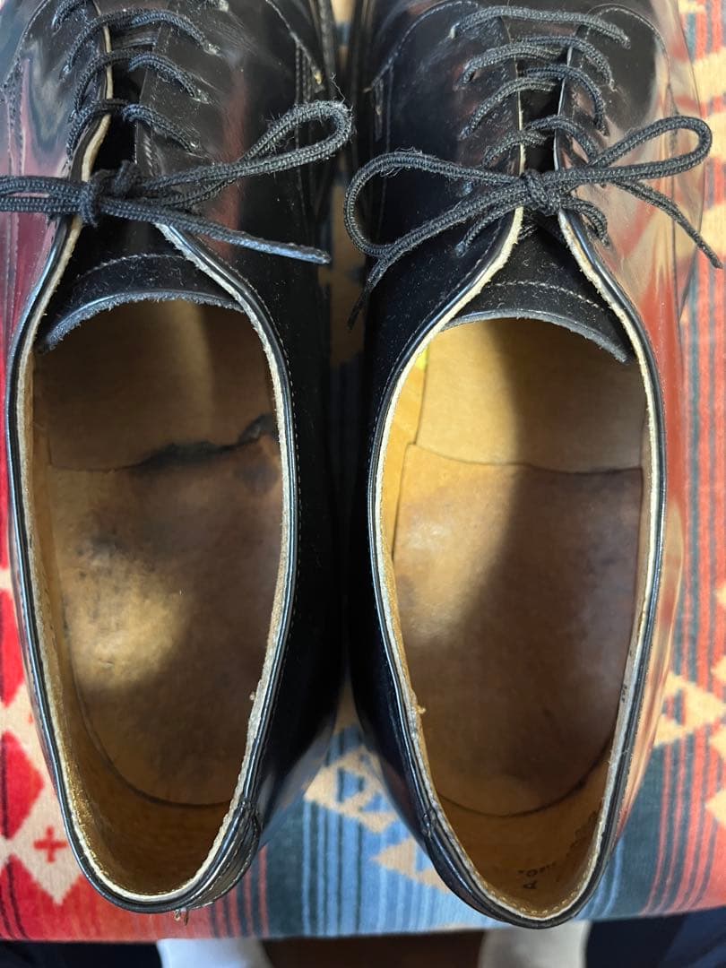 90's アメリカ軍 US NAVY レザーソール サービスシューズ