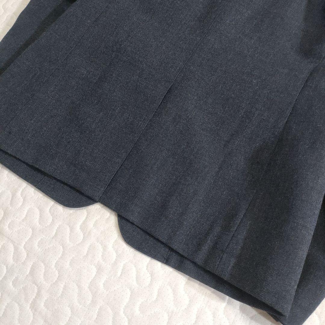 【美品】マーガレットハウエル　ウールジャケット　厚手　グレー　S