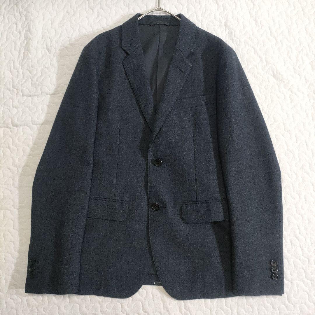 【美品】マーガレットハウエル　ウールジャケット　厚手　グレー　S