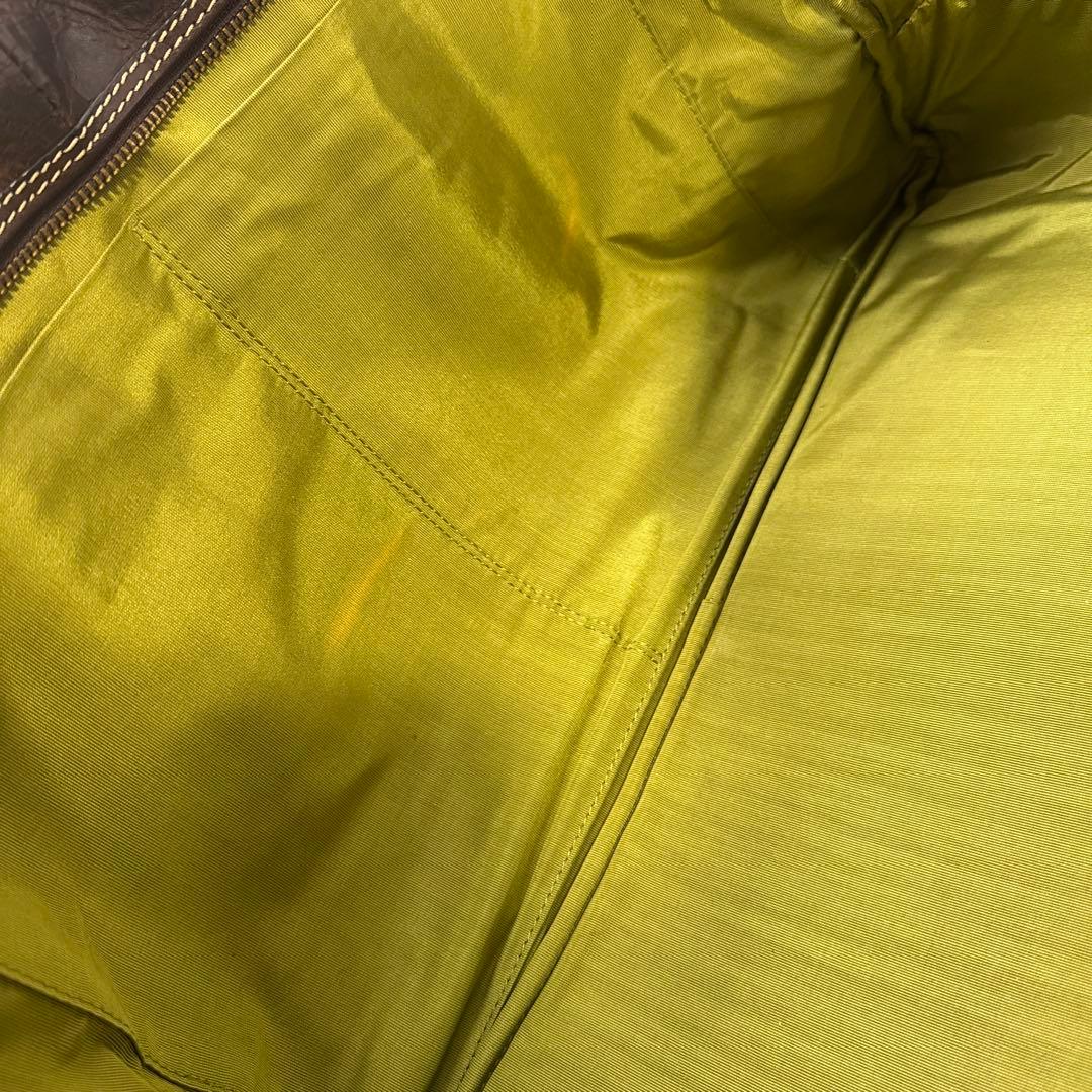 Paul Smith ポールスミス 本革 クラックレザー ボストンバッグ