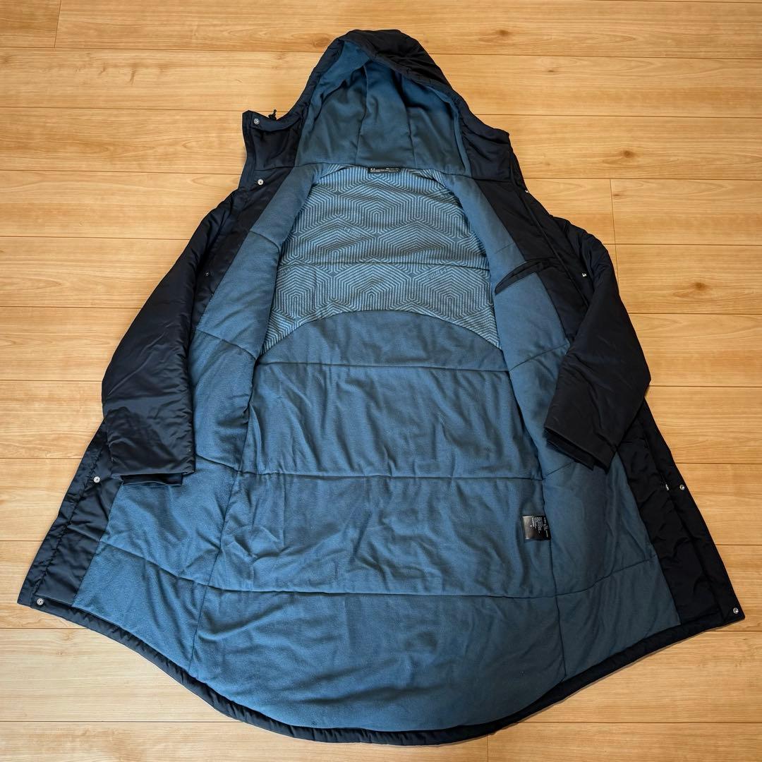 美品　アンダーアーマー ストーム　ベンチコート　ロングコート　ブラック　X L