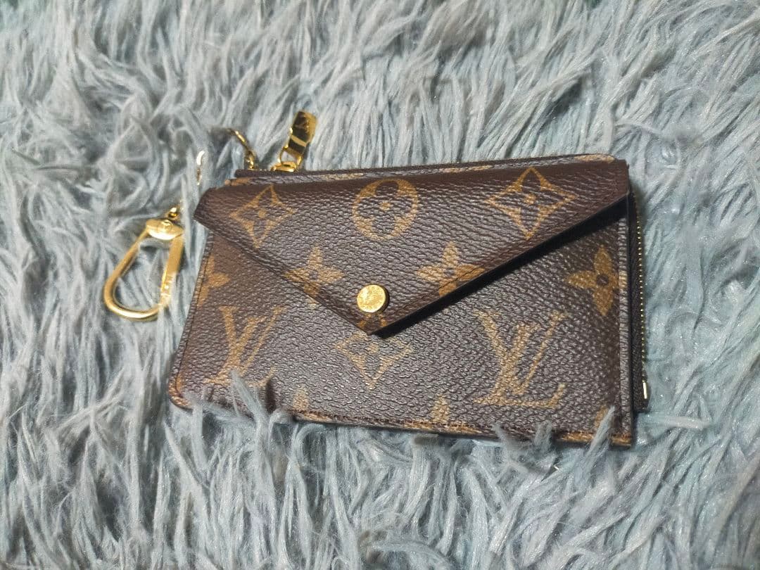 Louis Vuitton ブラウンレザーキーケース