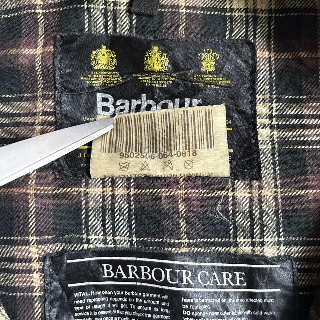 1995 Barbour BORDER 90s バブアー ボーダー 臭い少
