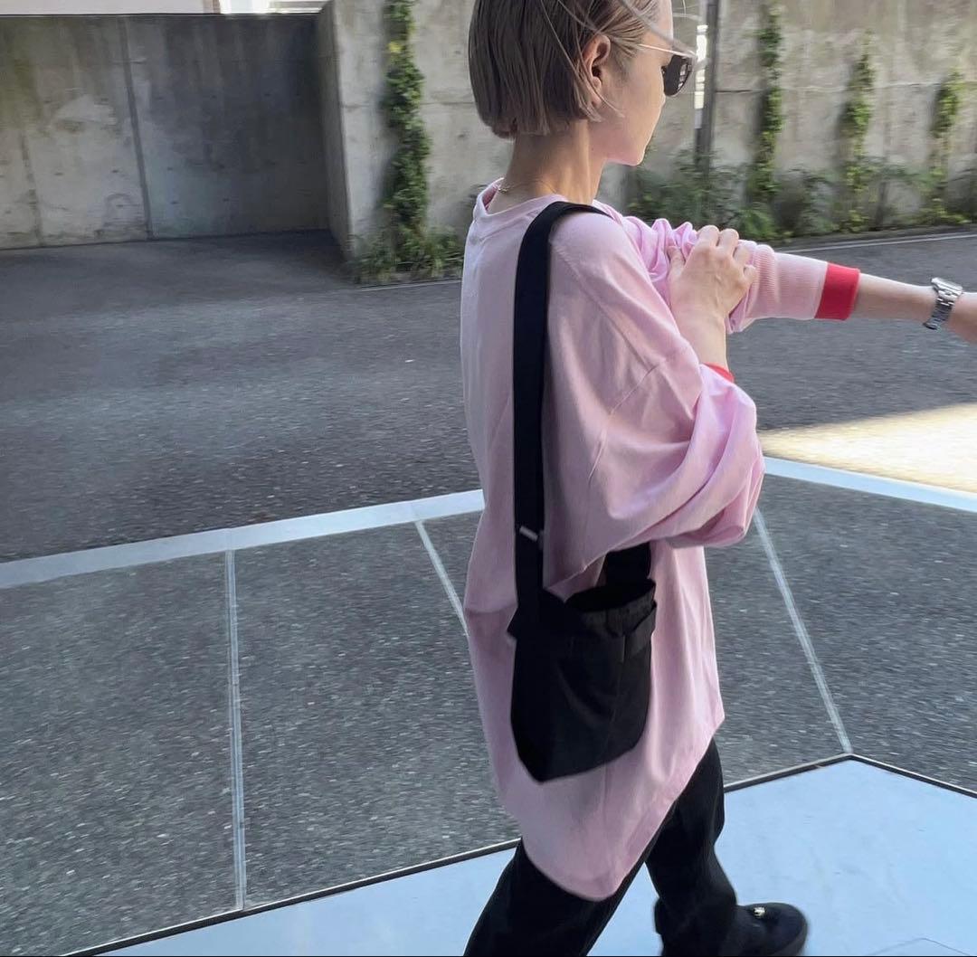 AN　m.u bicolor RIB L/ST PK JAPONESS