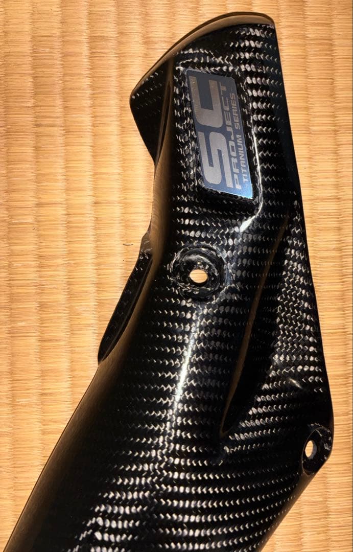 S1000RR M1000RR　SC-PROJECT 純正触媒カーボンカバー
