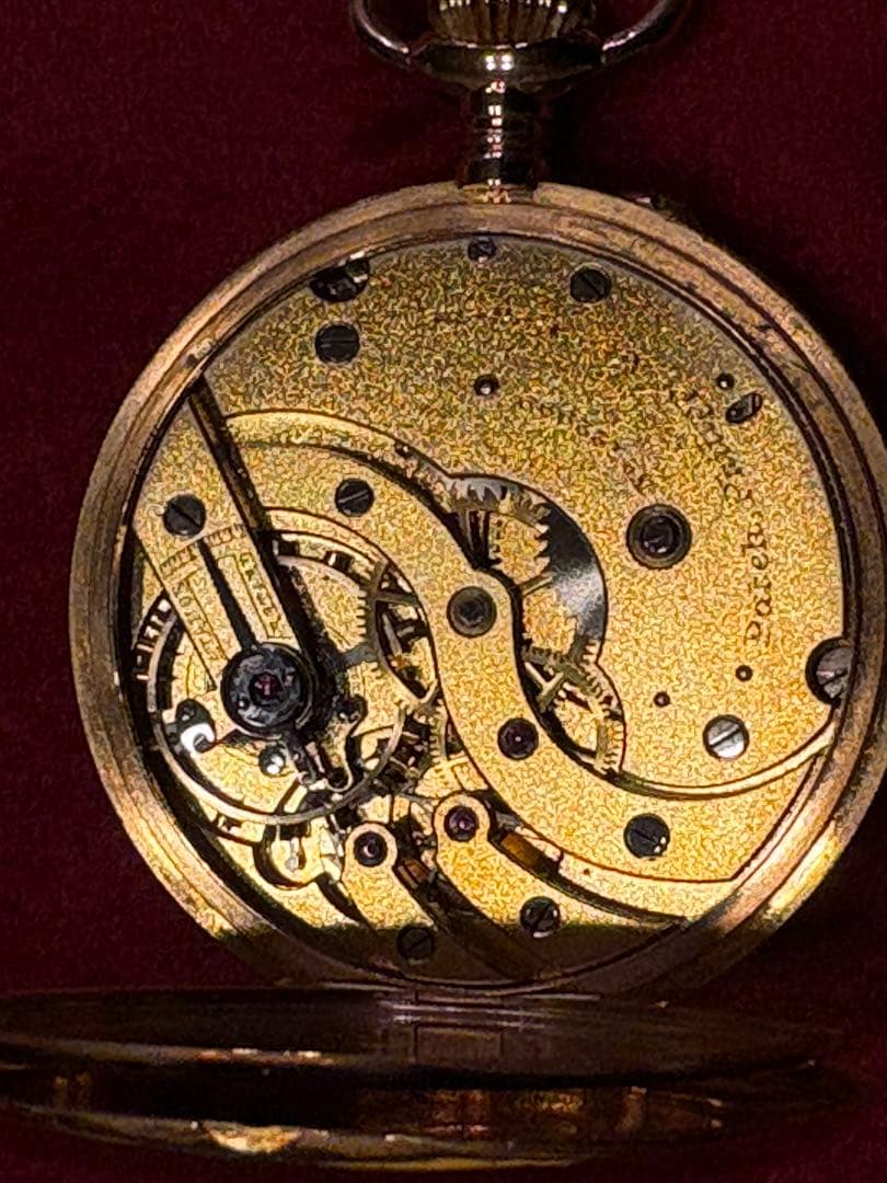 パテック・フィリップ　懐中時計　手巻き式　18Kピンクゴールド 1903年製