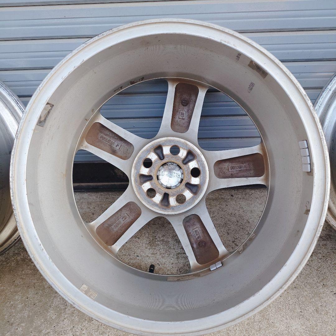 トヨタ カルディナ 純正 ホイール 17インチ PCD100 7J +45