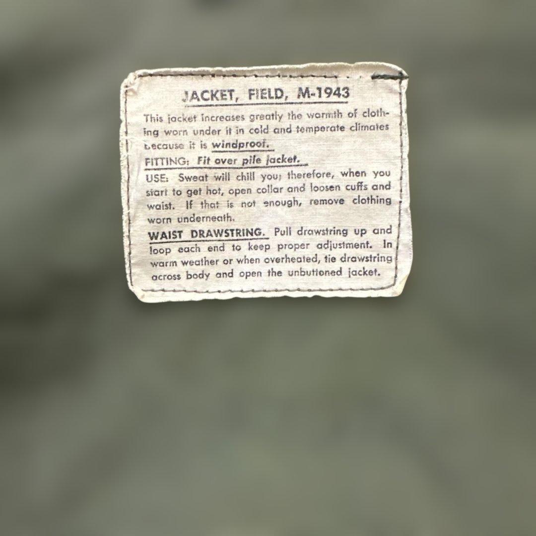 WWⅡ 40s M-1943 フィールドジャケット 36R コットンサテン 実物