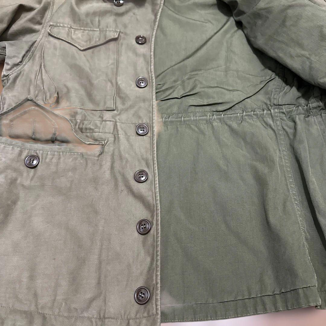 WWⅡ 40s M-1943 フィールドジャケット 36R コットンサテン 実物