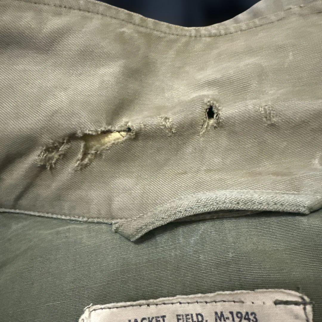 WWⅡ 40s M-1943 フィールドジャケット 36R コットンサテン 実物