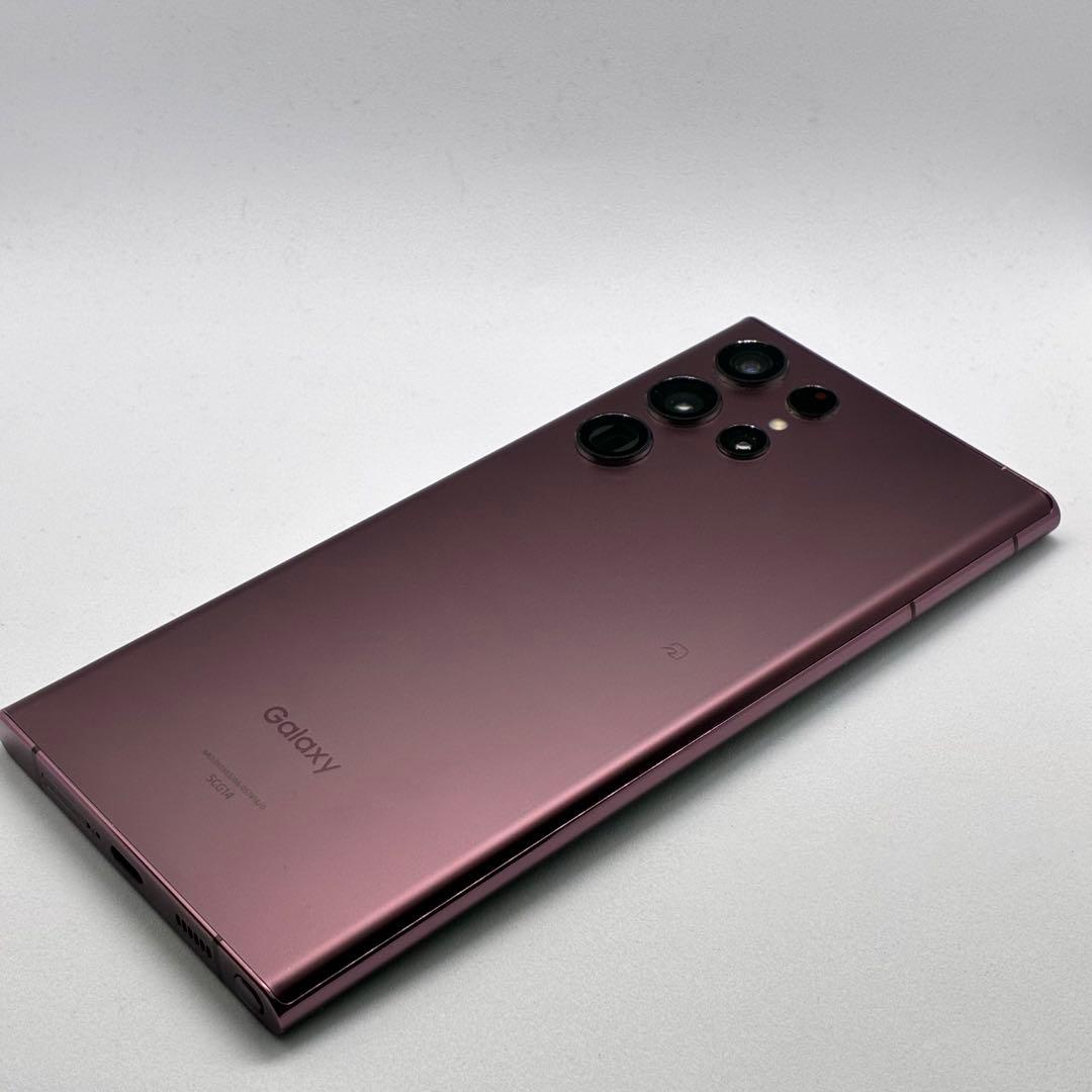 U*y様 48785 Galaxy S22 Ultra バーガンディ