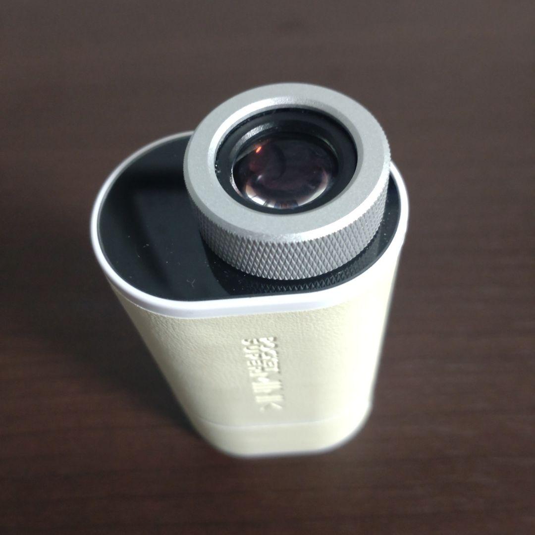 トゥルーロール ゴルフ ポケット スーパーミニ レーザー距離計 アイボリー