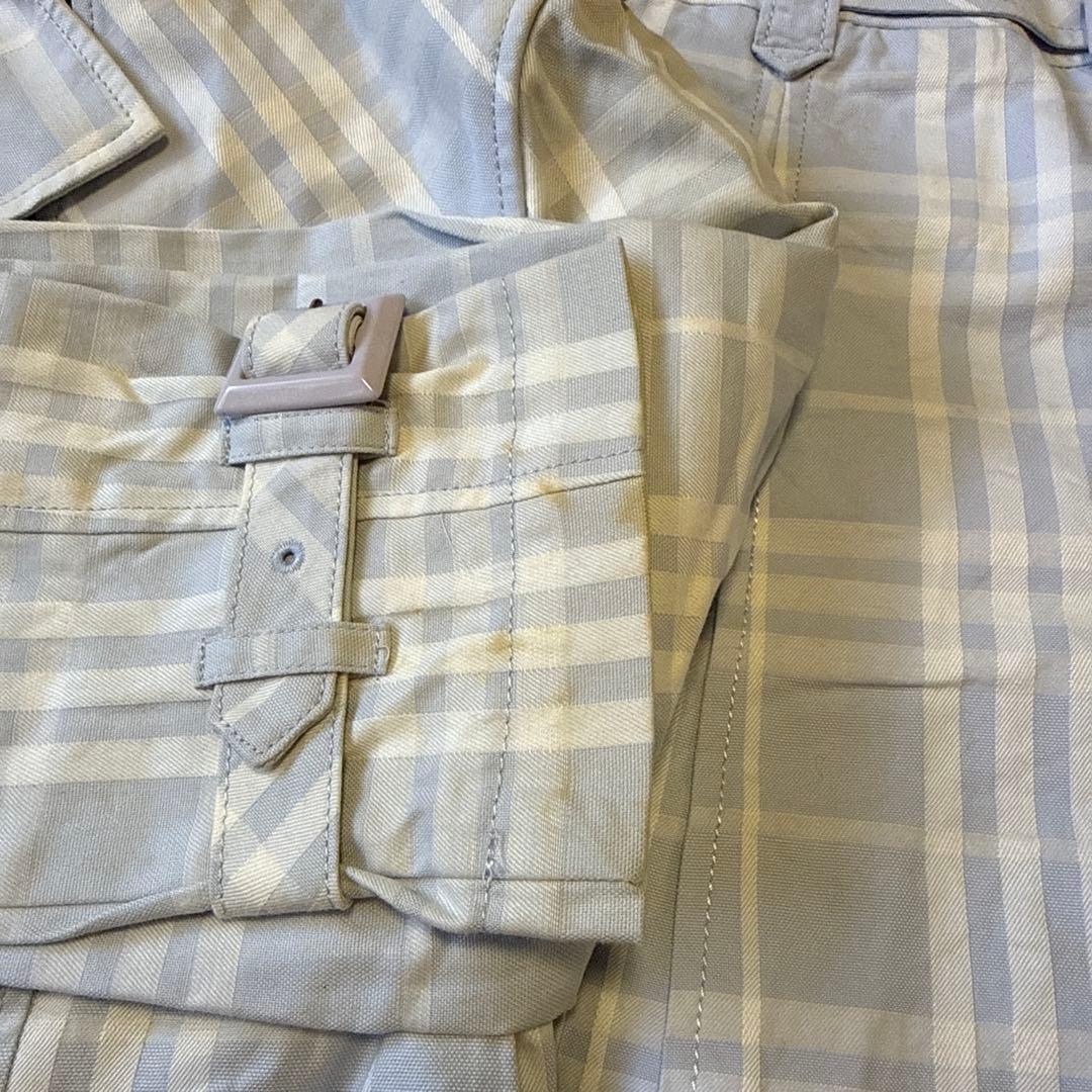 BURBERRY チェック柄 スカートセットアップ