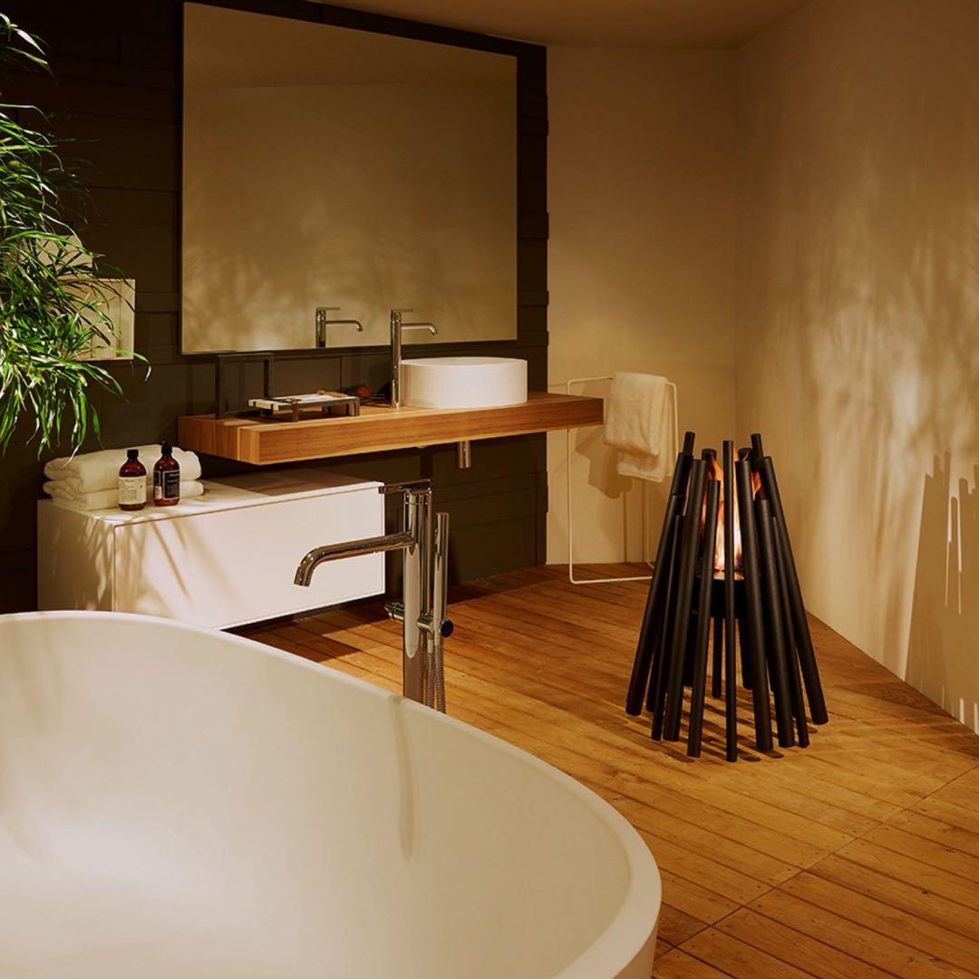 エコスマートファイヤー stix 約50万 モダンインテリアアー ブラック