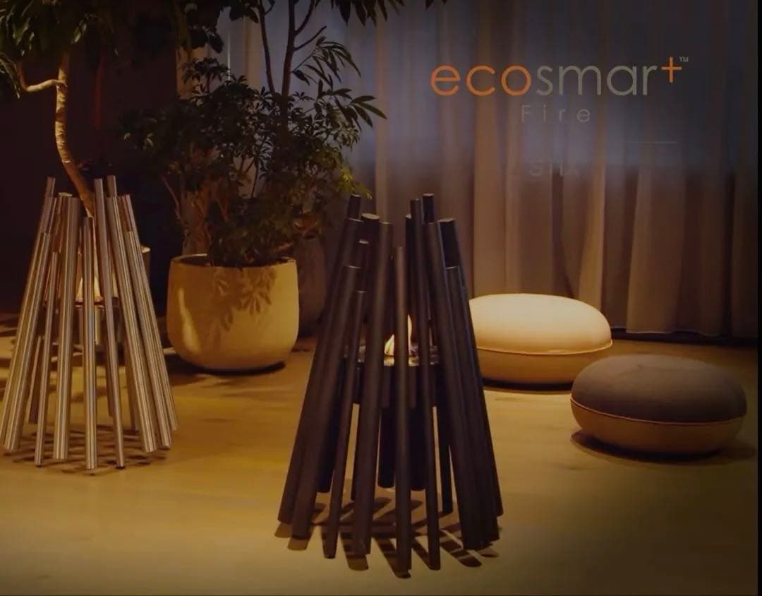 エコスマートファイヤー stix 約50万 モダンインテリアアー ブラック
