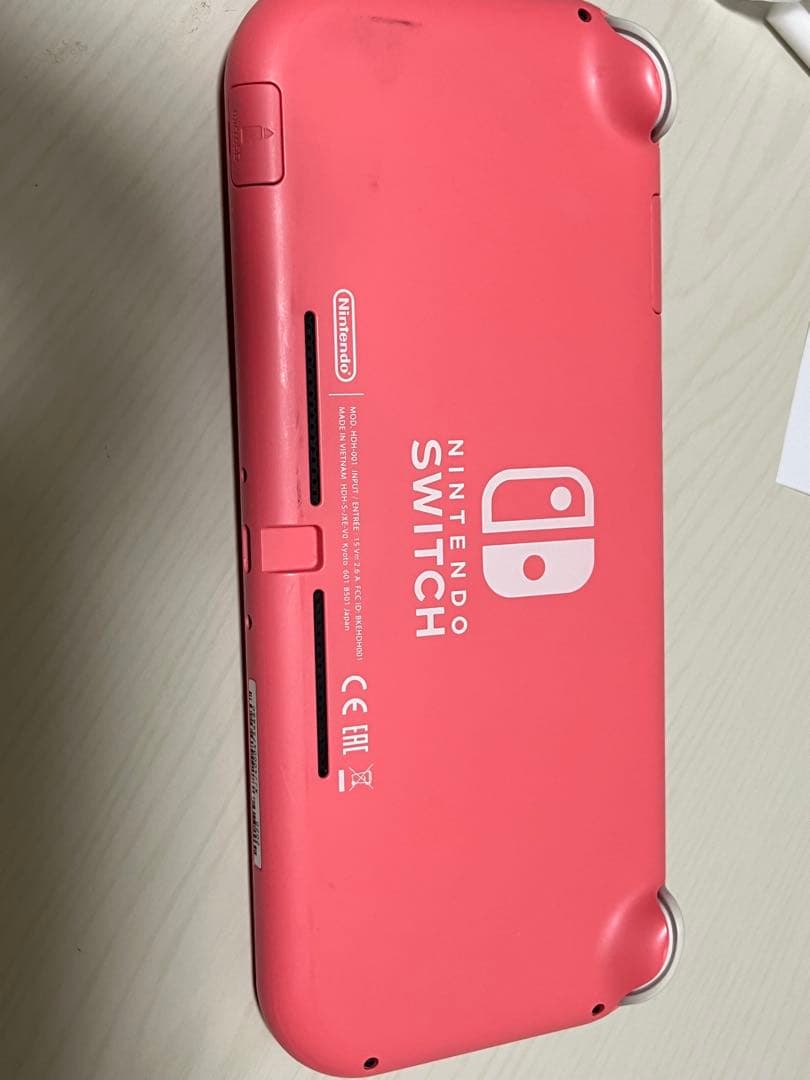 Nintendo Switch Lite ピンク 本体と充電器