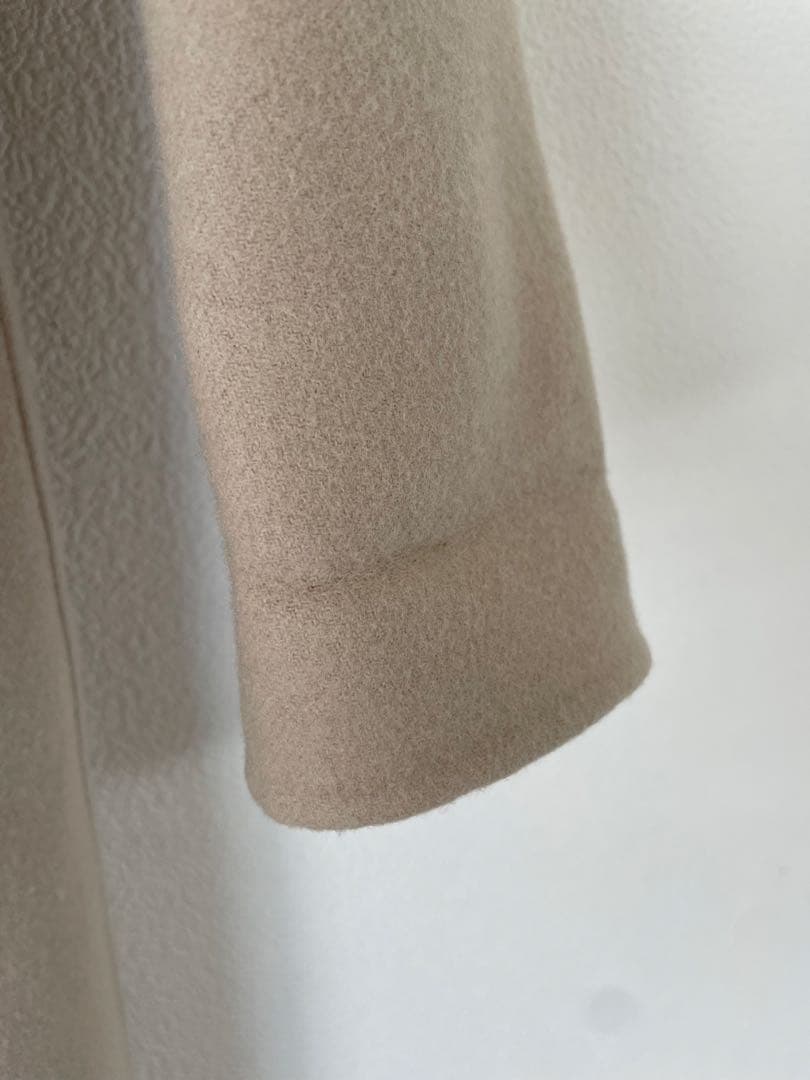 【希少】MADISON BLUE パールチェスターコート ミルクティーベージュ