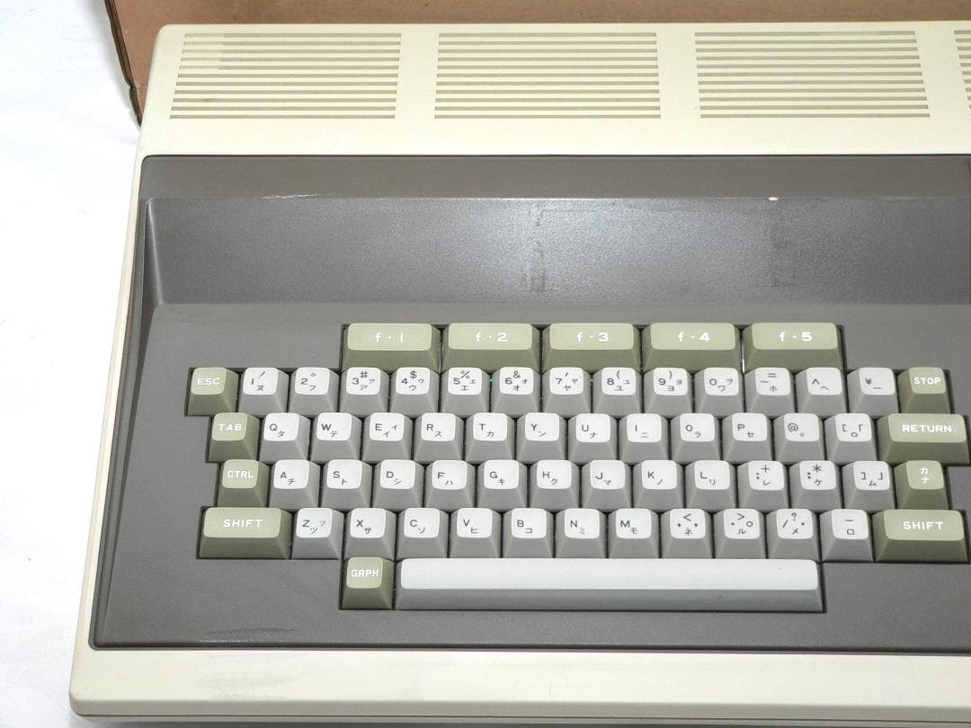 NEC PC-8001mkII パソコン本体 フルメンテナンス 動作品