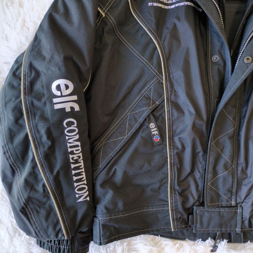 ✨美品✨ elf ジャケット LLサイズ 黒 ブラック バイクウェア