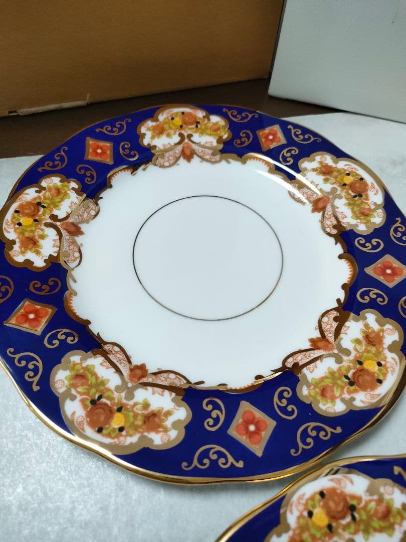 ロイヤルアルバート エアルーム20.5cmプレート 4枚セット 美品