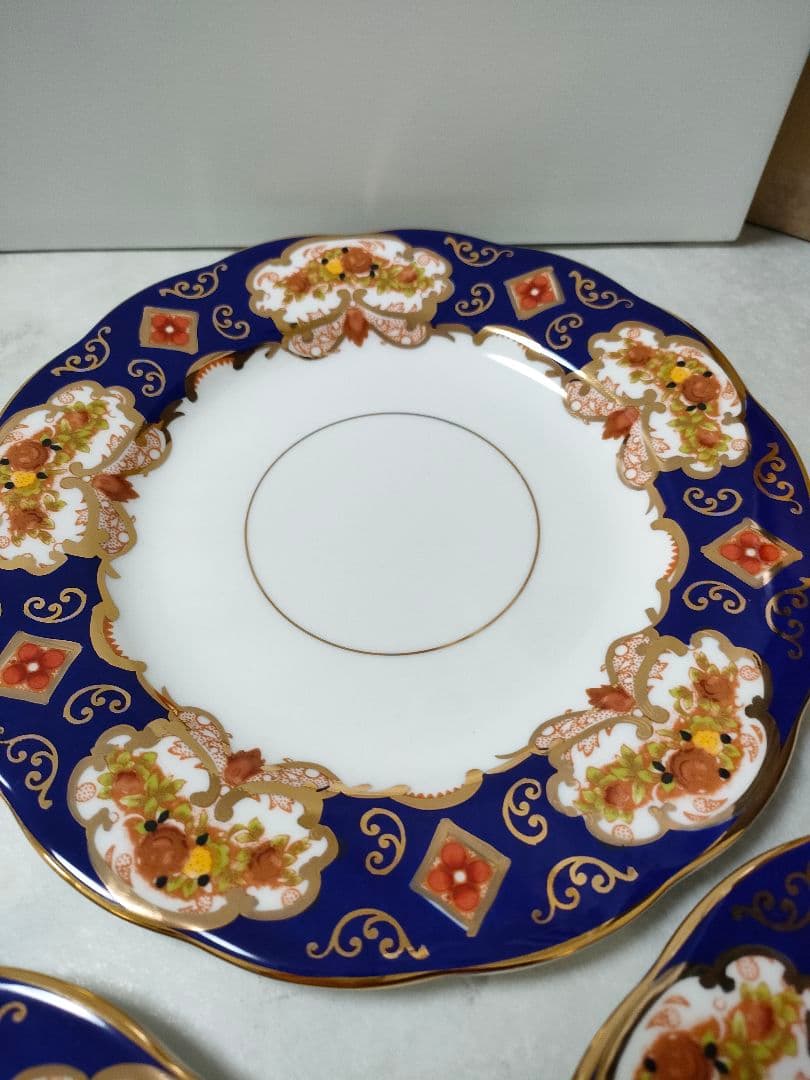 ロイヤルアルバート エアルーム20.5cmプレート 4枚セット 美品