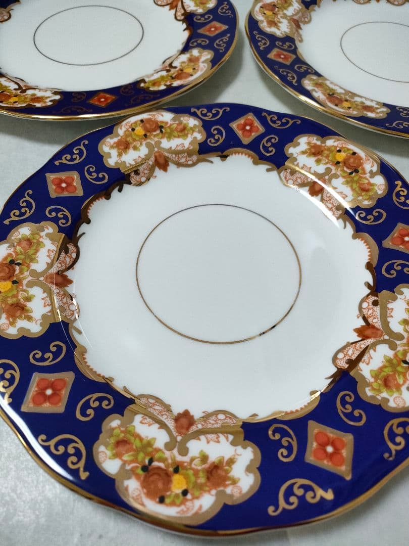 ロイヤルアルバート エアルーム20.5cmプレート 4枚セット 美品