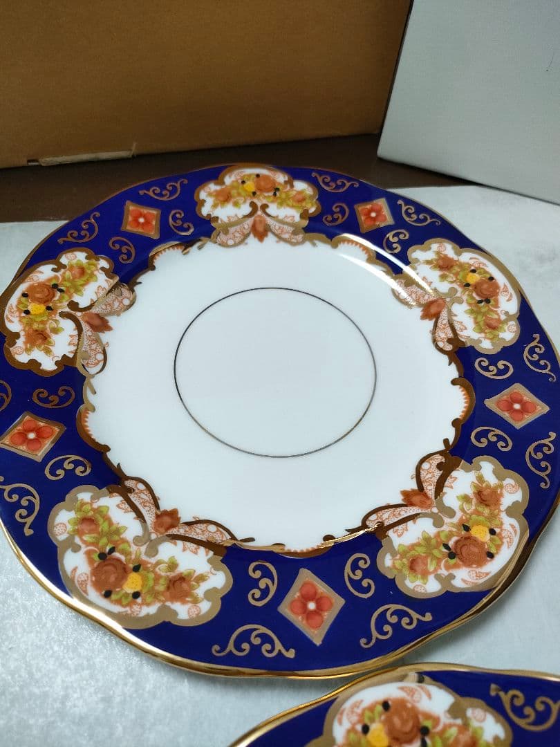 ロイヤルアルバート エアルーム20.5cmプレート 4枚セット 美品