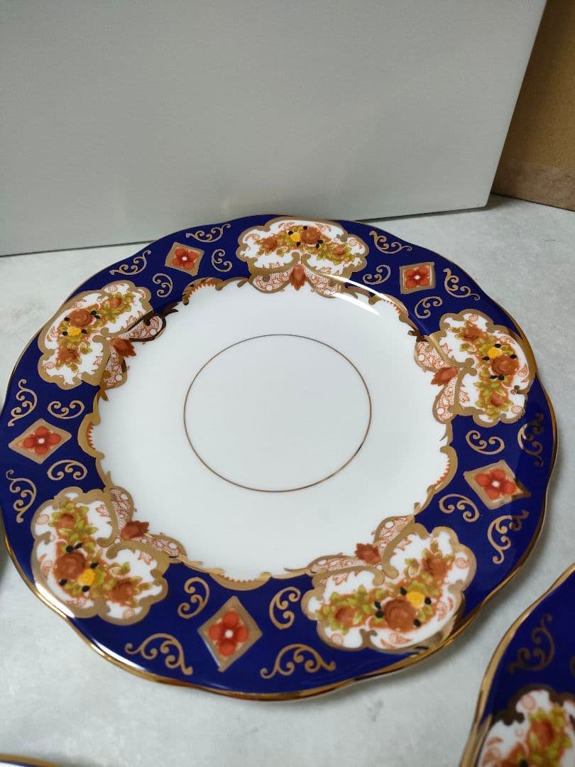 ロイヤルアルバート エアルーム20.5cmプレート 4枚セット 美品