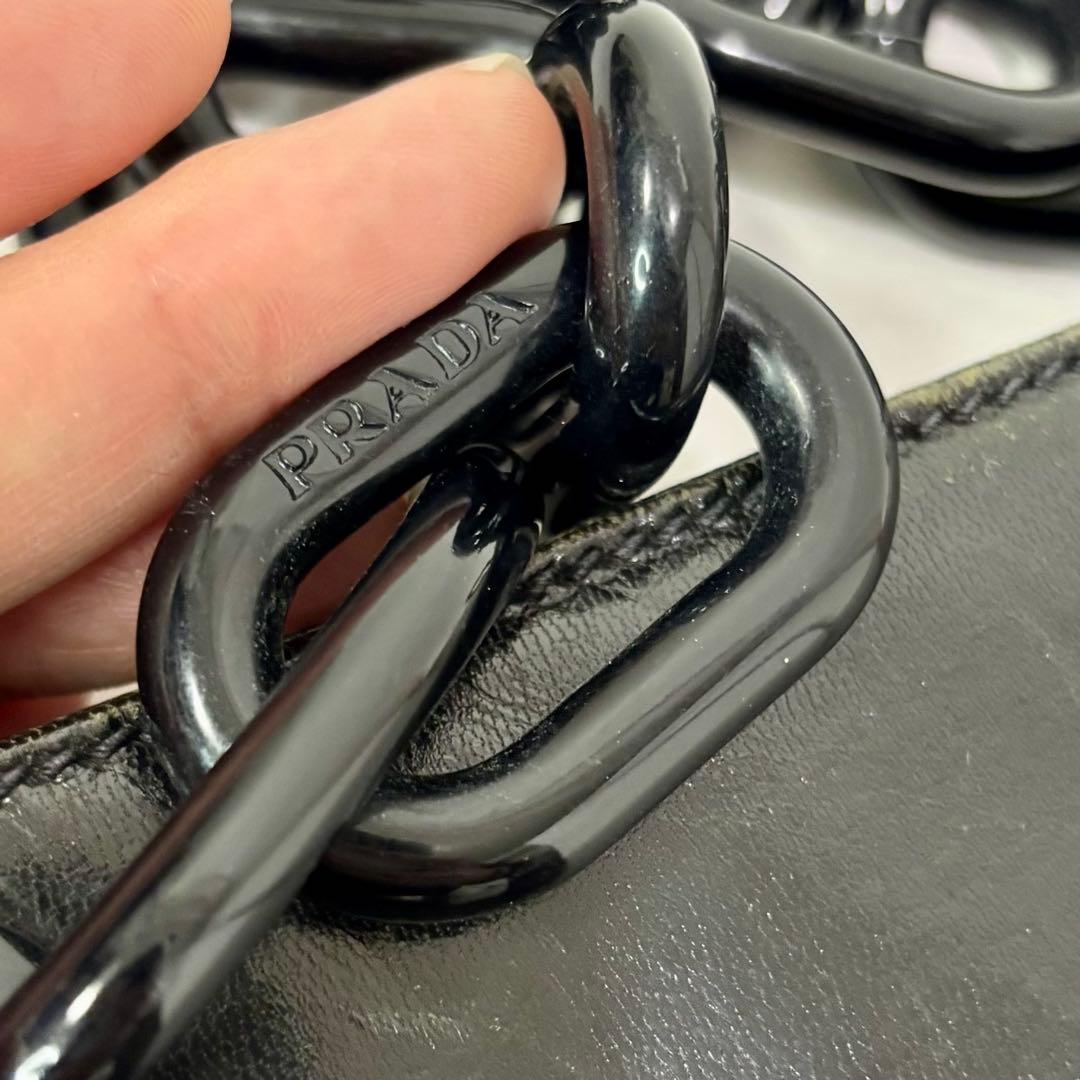 90’s限定 プラダ チェーンショルダーバッグ