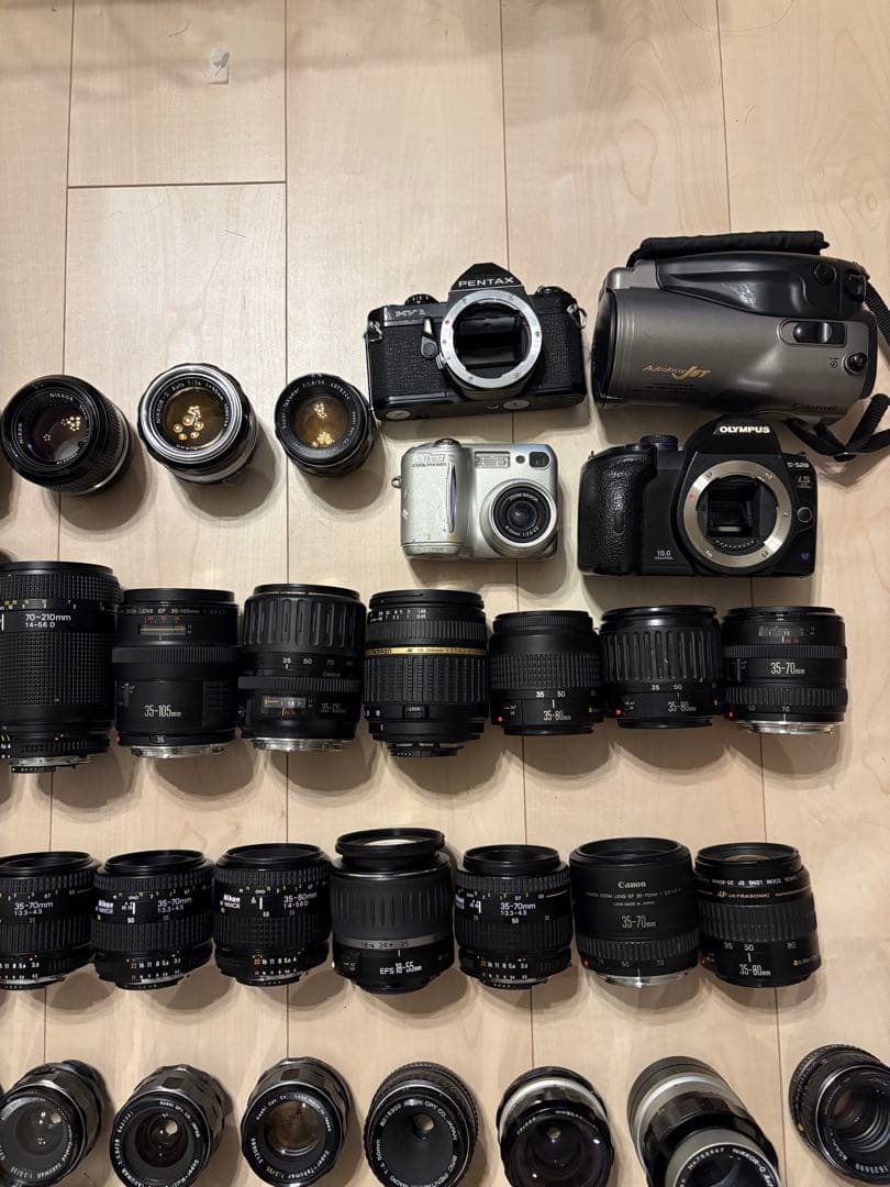 EF AF NIKKOR OLYMPUS カメラ　レンズ 上質 60本まとめ