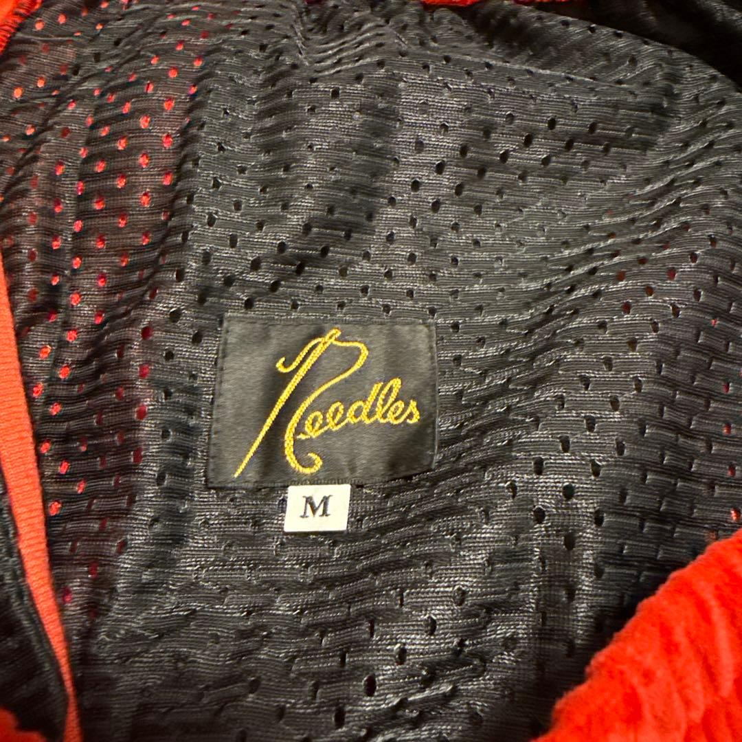 Needles セットアップ 赤 ベロア素材