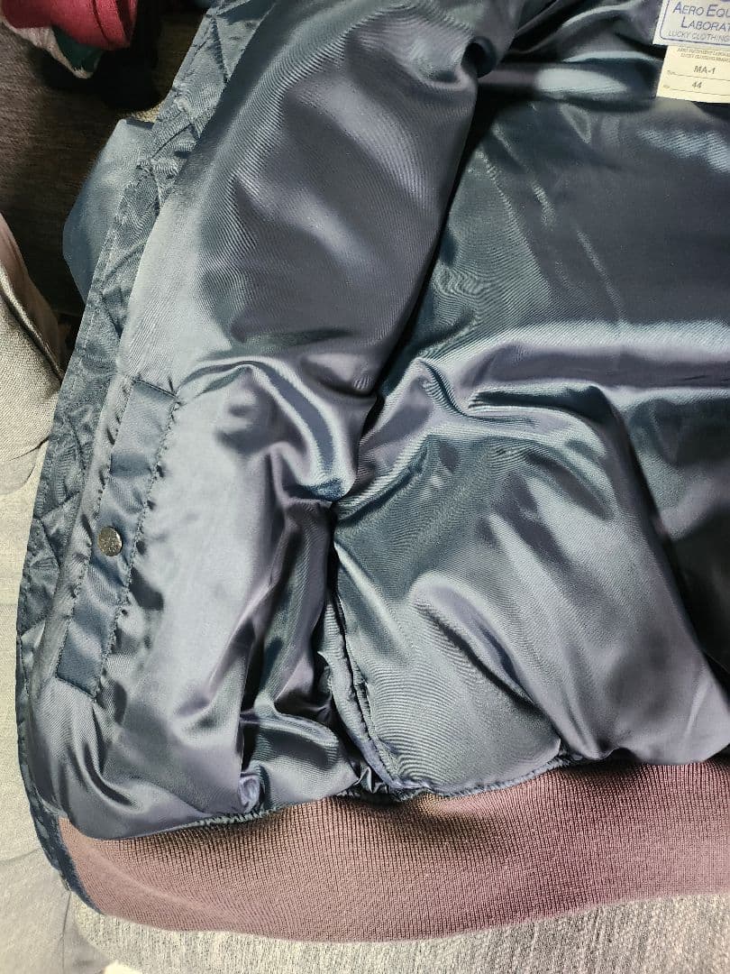 Ted Company MA-1 フライトジャケット 44 ネイビー