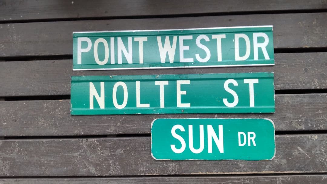 ロードサイン 3枚セットヴィンテージ アメリカ看板 輸入物 当時物