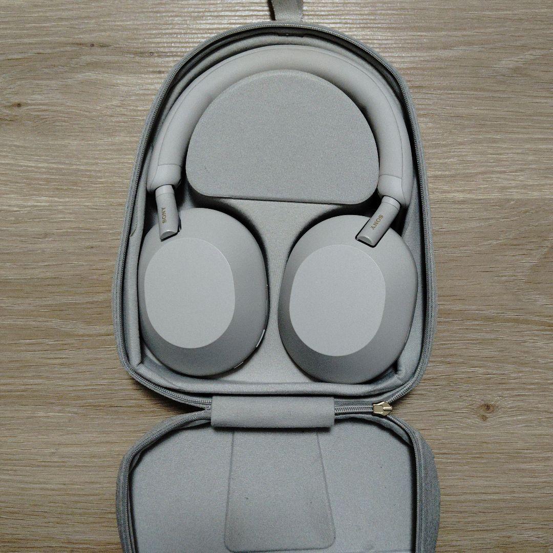 SONY WH-1000XM5 ヘッドフォン プラチナシルバー