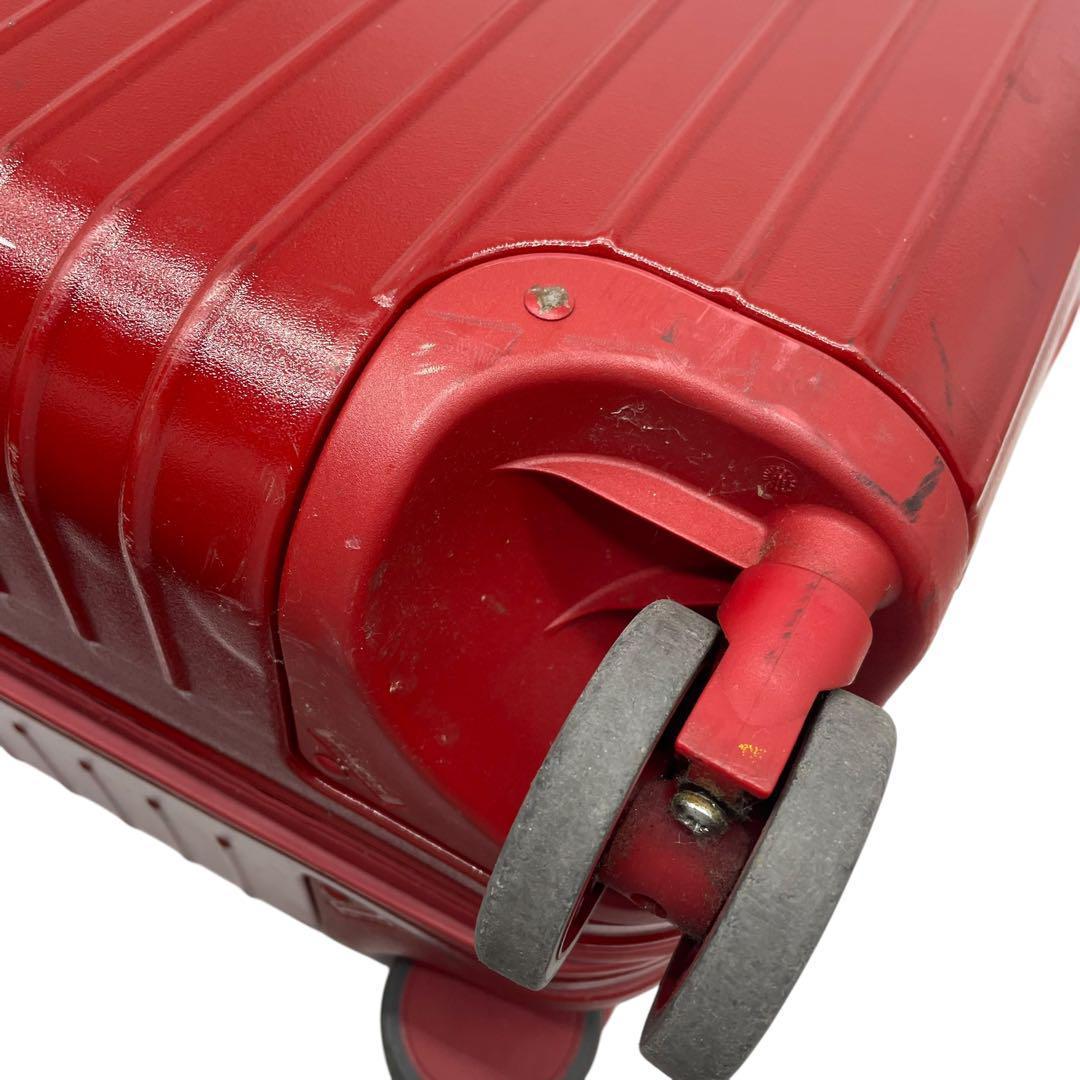 リモワ キャリーケース スーツケース サルサ トラベル ビジネス 4輪 赤