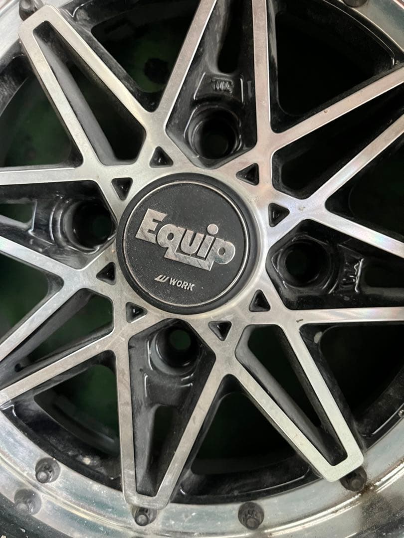 Equip ホイール 185/55R14 タイヤセット　　引っ張り　2本のみ