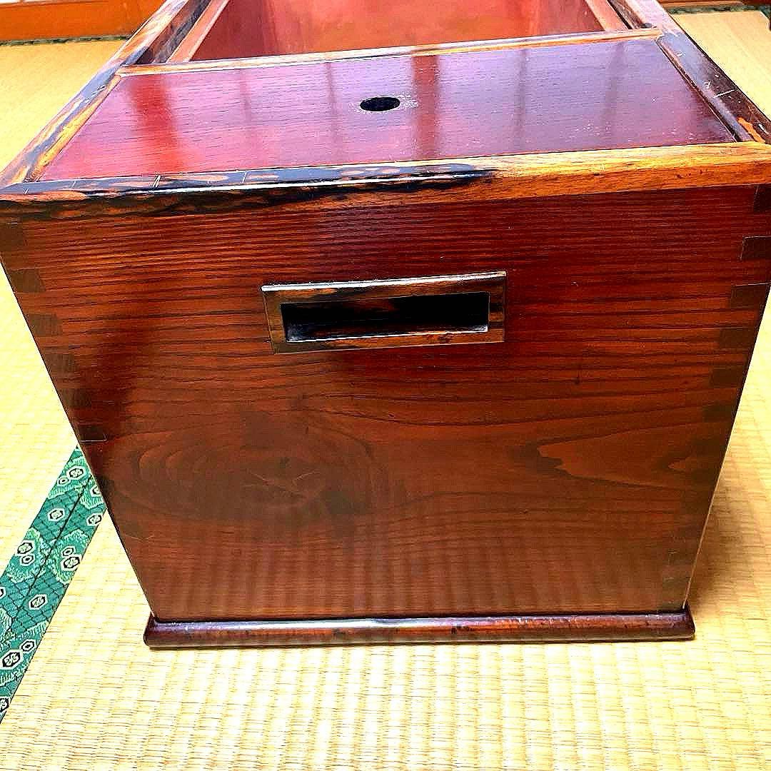 ⭐️骨董 長火鉢 古民具 アンティーク 古道具 テーブル　2way天板取り外し付